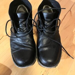 UGG Men's Black Leather Boots